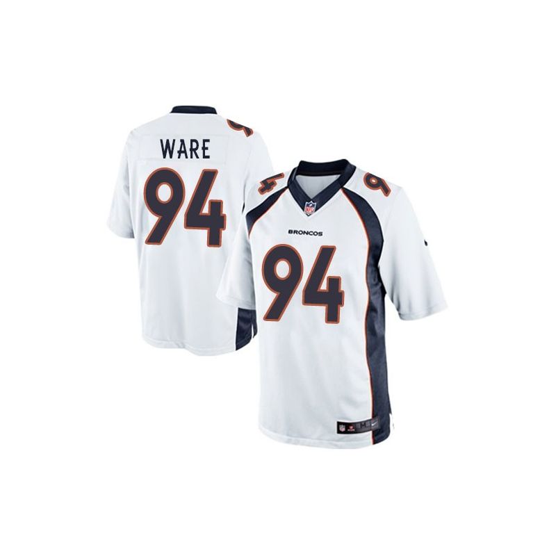 Cheap DeMarcus Ware Broncos Jersey From China White Limited #94