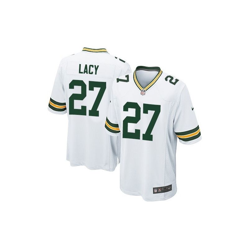 Cheap Eddie Lacy Packers Jersey From China White Limited #27