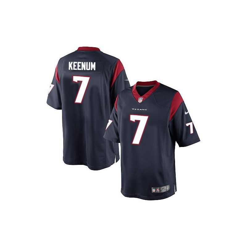 Cheap Case Keenum Texans Jersey From China Blue Limited #7 Cheap Case Keenum Texans Jersey From China Blue Limited #7