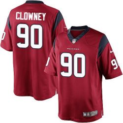 Cheap Jadeveon Clowney Texans Jersey From China Red Limited #90