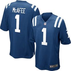 Cheap Pat Mcafee Colts Jersey From China Blue Limited #1