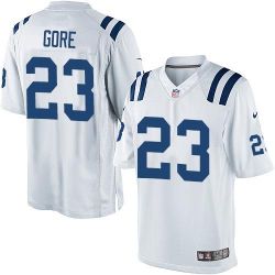 Cheap Frank Gore Colts Jersey From China White Limited #23