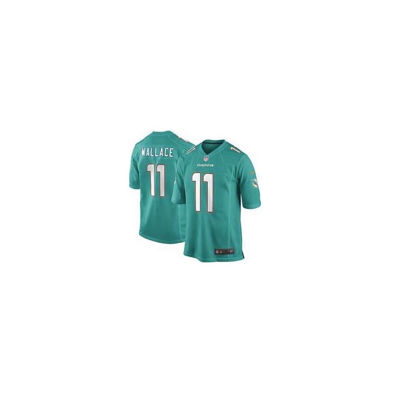 Cheap Mike Wallace Dolphins Jersey From China Green 2014 new Limited #11
