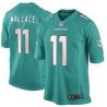 Cheap Mike Wallace Dolphins Jersey From China Green 2014 new Limited #11