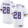 Cheap Adrian Peterson Vikings Jersey From China White 2014 Limited #28