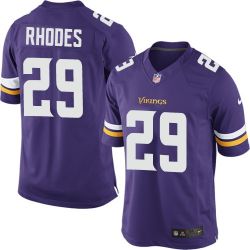 Cheap Xavier Rhodes Vikings Jersey From China Purple 2014 Limited #29