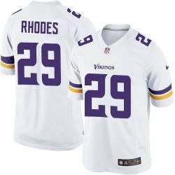 Cheap Xavier Rhodes Vikings Jersey From China White 2014 Limited #29