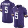 Cheap Teddy Bridgewater Vikings Jersey From China Purple 2014 Limited #5