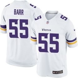 Cheap Anthony Barr Vikings Jersey From China White 2014 Limited #55