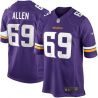 Cheap Jared Allen Vikings Jersey From China Purple 2014 Limited #69