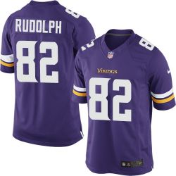 Cheap Kyle Rudolph Vikings Jersey From China Purple 2014 Limited #82
