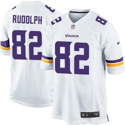 Cheap Kyle Rudolph Vikings Jersey From China White 2014 Limited #82