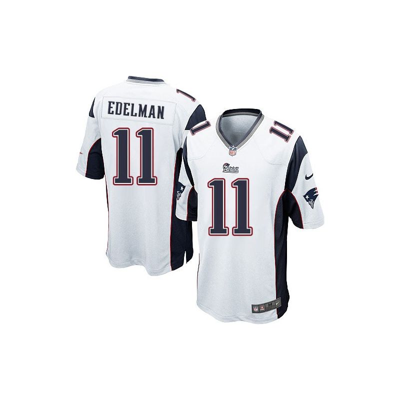 Cheap Julian Edelman Patriots Jersey From China White Limited #11
