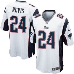 Cheap Darrelle Revis Patriots Jersey From China White Limited #24
