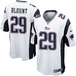 Cheap LeGarrette Blount Patriots Jersey From China White Limited #29