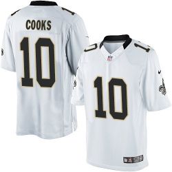 Cheap Brandin Cooks Saints Jersey From China White Limited #10