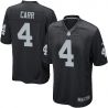 Cheap Derek Carr Raiders Jersey From China Black Limited #4
