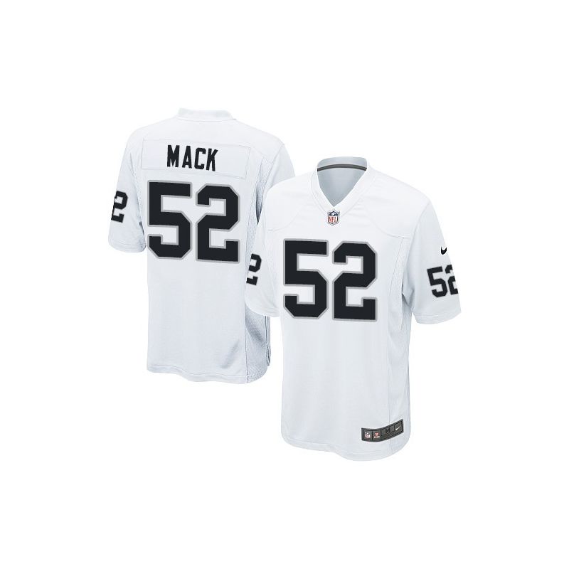 Cheap Khalil Mack Raiders Jersey From China White Limited #52 Cheap Khalil Mack Raiders Jersey From China White Limited #52