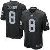 Cheap Matt Schaub Raiders Jersey From China Black Limited #8