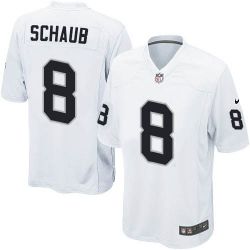 Cheap Matt Schaub Raiders Jersey From China White Limited #8