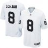 Cheap Matt Schaub Raiders Jersey From China White Limited #8