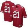 Cheap Reggie Bush 49ers Jersey From China Red Limited #21