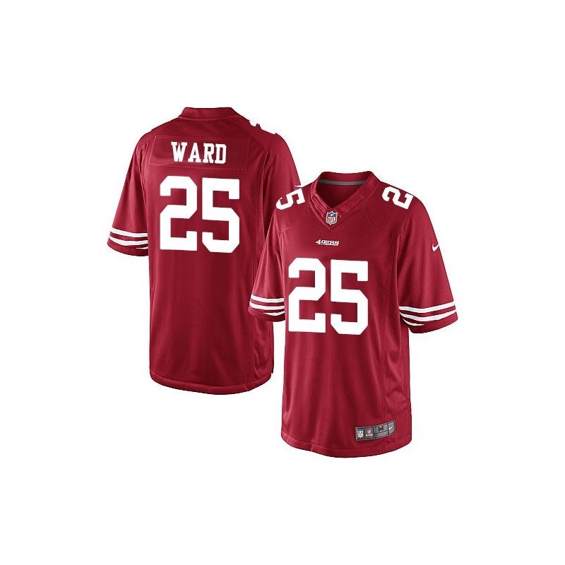 Cheap Jimmie Ward 49ers Jersey From China Red Limited #25