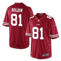 Cheap Anquan Boldin 49ers Jersey From China Red Limited #81
