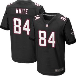 Cheap Roddy White Falcons Jersey #84 Black From China Elite
