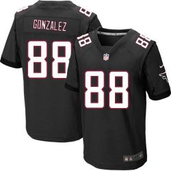 Cheap Tony Gonzalez Falcons Jersey #88 Black From China Elite
