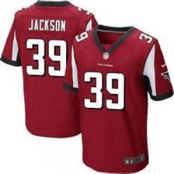 Cheap Steven Jackson Falcons Jersey #39 Red From China Elite