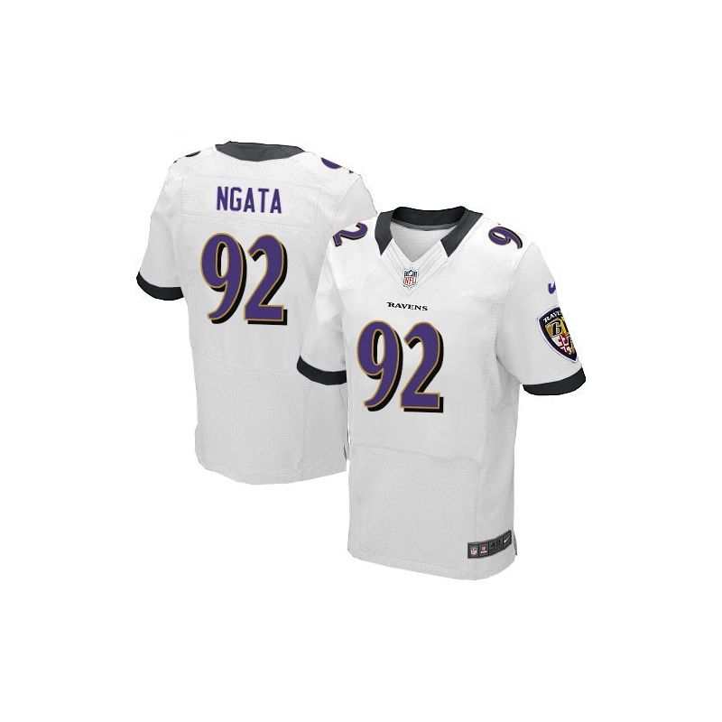 Cheap Haloti Ngata Ravens Jersey #92 White From China Elite