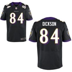 Cheap Ed Dickson Ravens Jersey #84 Black From China Elite