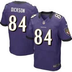 Cheap Ed Dickson Ravens Jersey #84 Purple From China Elite