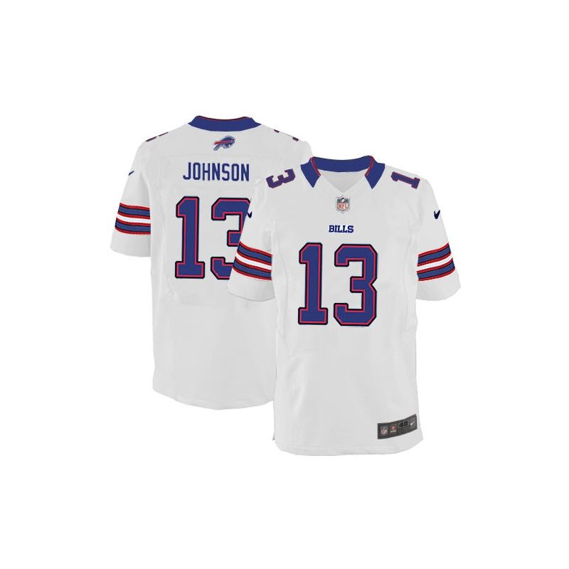 Cheap Steve Johnson Bills Jersey #13 White From China Elite Cheap Steve Johnson Bills Jersey #13 White From China Elite