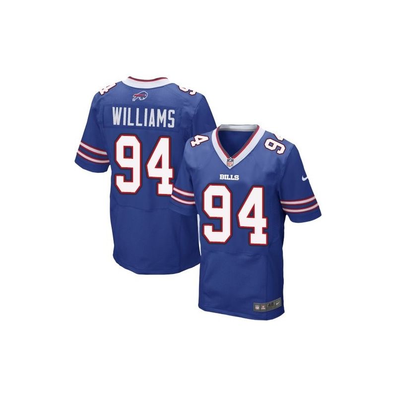 Cheap Mario Williams Bills Jersey #94 Blue From China Elite