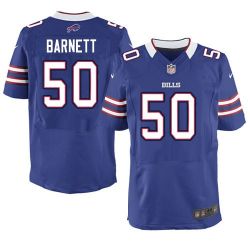 Cheap Nick Barnett Bills Jersey #50 Blue From China Elite