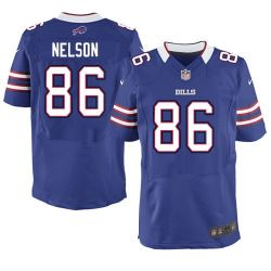 Cheap David Nelson Bills Jersey #86 Blue From China Elite