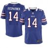 Cheap Ryan Fitzpatrick Bills Jersey #14 Blue From China Elite