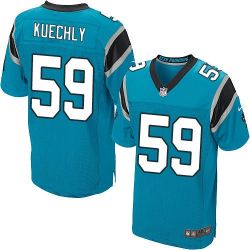 Cheap Luke Kuechly Panthers Jersey #59 Blue From China Elite