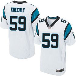 Cheap Luke Kuechly Panthers Jersey #59 White From China Elite