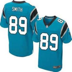 Cheap Steve Smith Panthers Jersey #89 Blue From China Elite