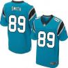 Cheap Steve Smith Panthers Jersey #89 Blue From China Elite