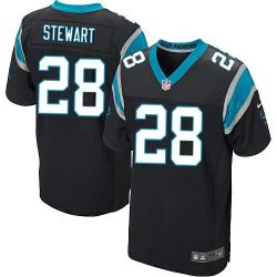 Cheap Jonathan Stewart Panthers Jersey #28 Black From China Elite