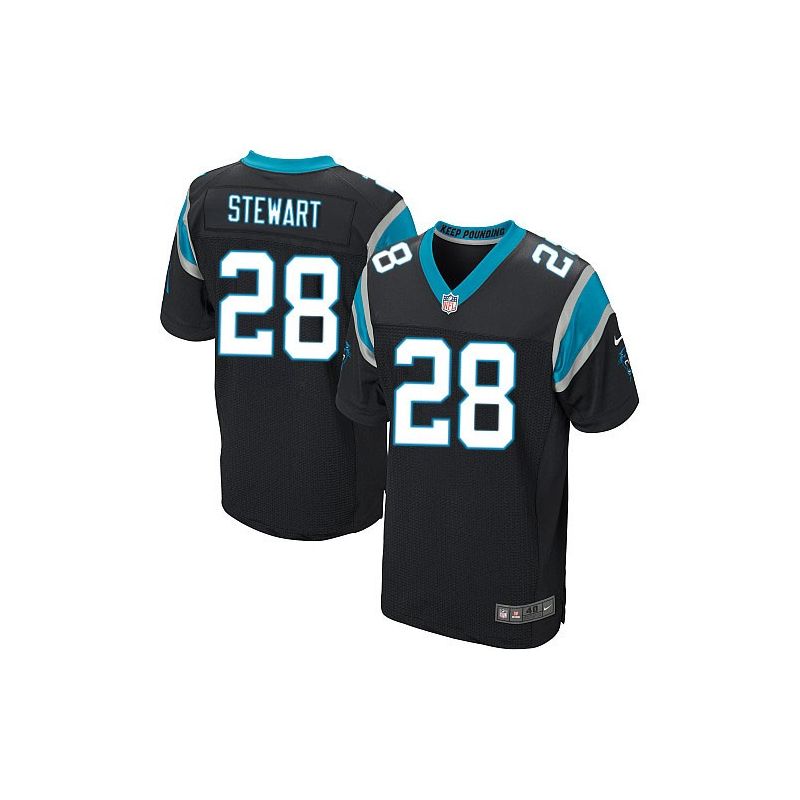 Cheap Jonathan Stewart Panthers Jersey #28 Black From China Elite