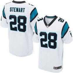 Cheap Jonathan Stewart Panthers Jersey #28 White From China Elite