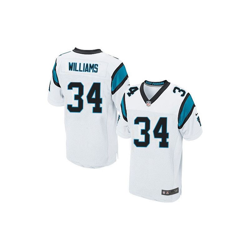 Cheap DeAngelo Williams Panthers Jersey #34 White From China Elite Cheap DeAngelo Williams Panthers Jersey #34 White From China Elite