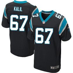 Cheap Ryan Kalil Panthers Jersey #67 Black From China Elite