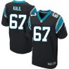 Cheap Ryan Kalil Panthers Jersey #67 Black From China Elite