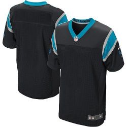 Cheap Panthers Blank Jersey Black From China Elite